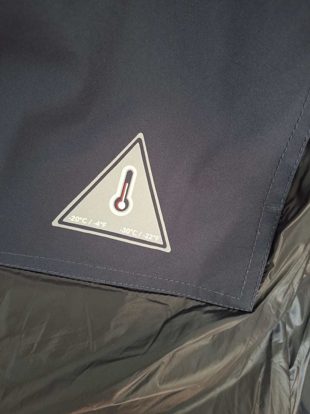 Pajar Canada Long Down Puffer Coat Brand New Never Worn Navy Large - Picture 12 of 16